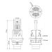 Лампа светодиодная Decker LED PL-07 6K 12000 Lm D2S (2 шт)